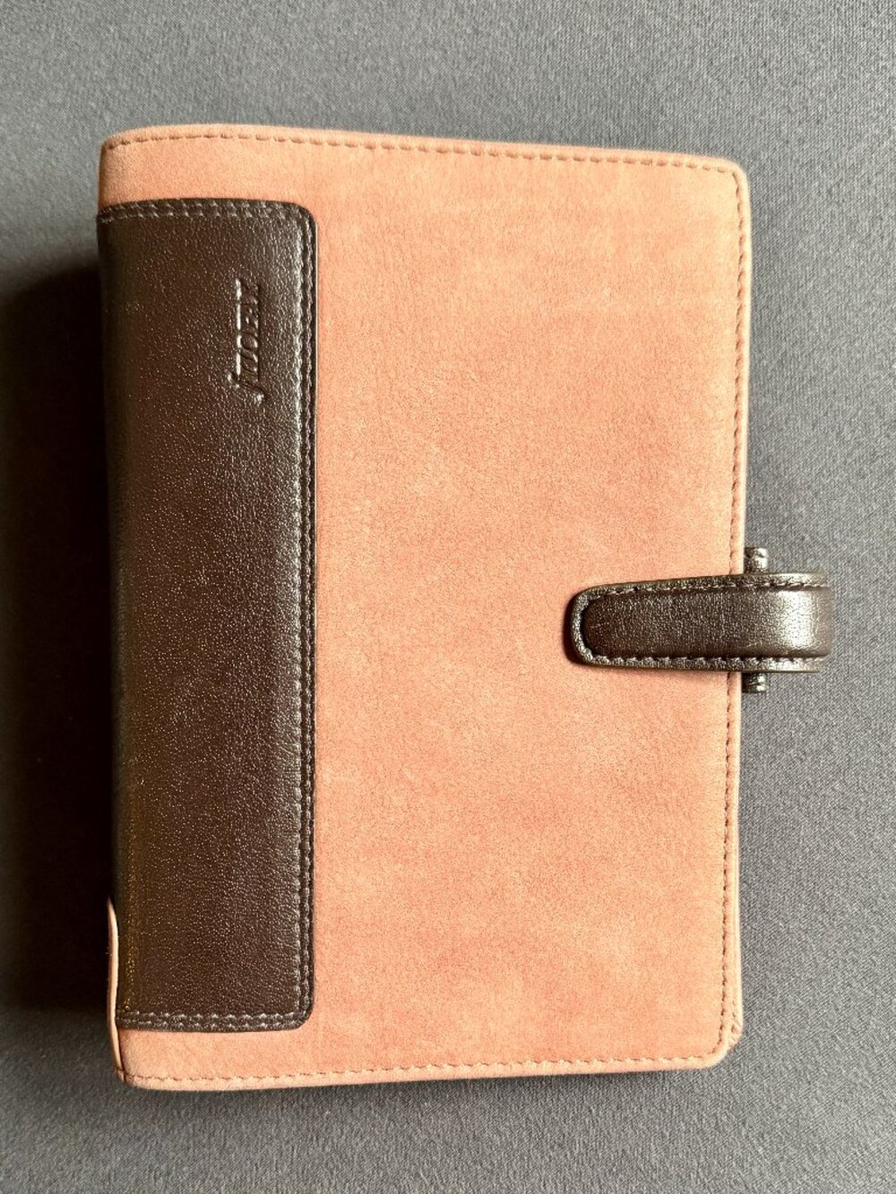 Filofax Holborn Personal Organizer Brown Suede & Leather